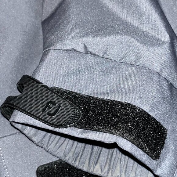 DRYJOYS BY FOOT JOY MEN'S KAPALUA GOLF RAIN WIND FULL ZIP JACKET  EUC - SIZE XL - Picture 9 of 14